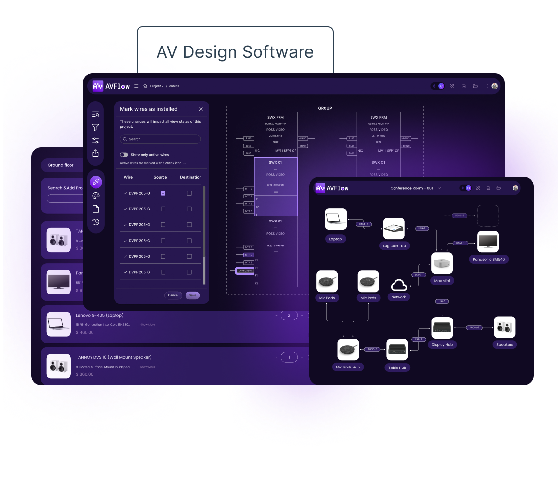 AV design software